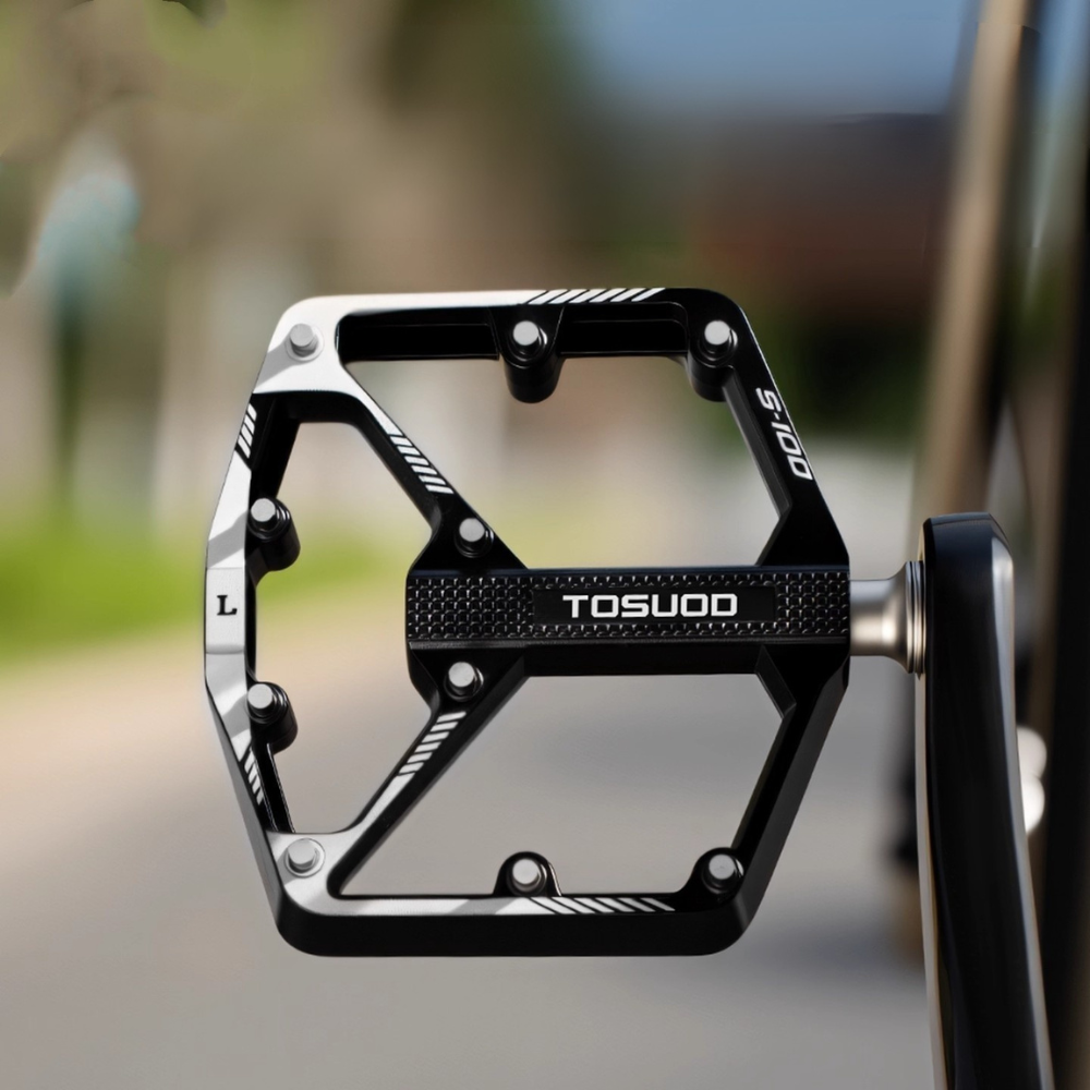 TitanPedal™ 9/16" Aluminum Grip Pedals (3 Bearings)