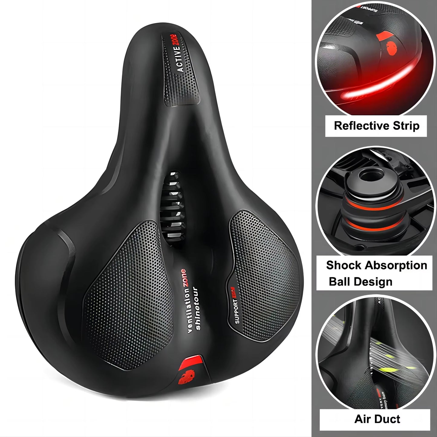 TitanSaddle™ Shock Absorbing Saddle